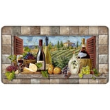 Comfort Chef Beveled Kitchen Mat - Tuscany