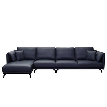 Moran Cordova 3 Seater RHF + LHF Chaise Modular, Capital Ink