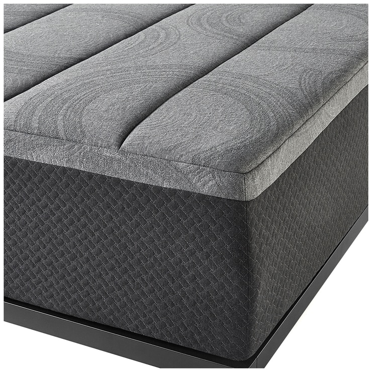 Blackstone Charcoal Memory Foam King Mattress Topper ...