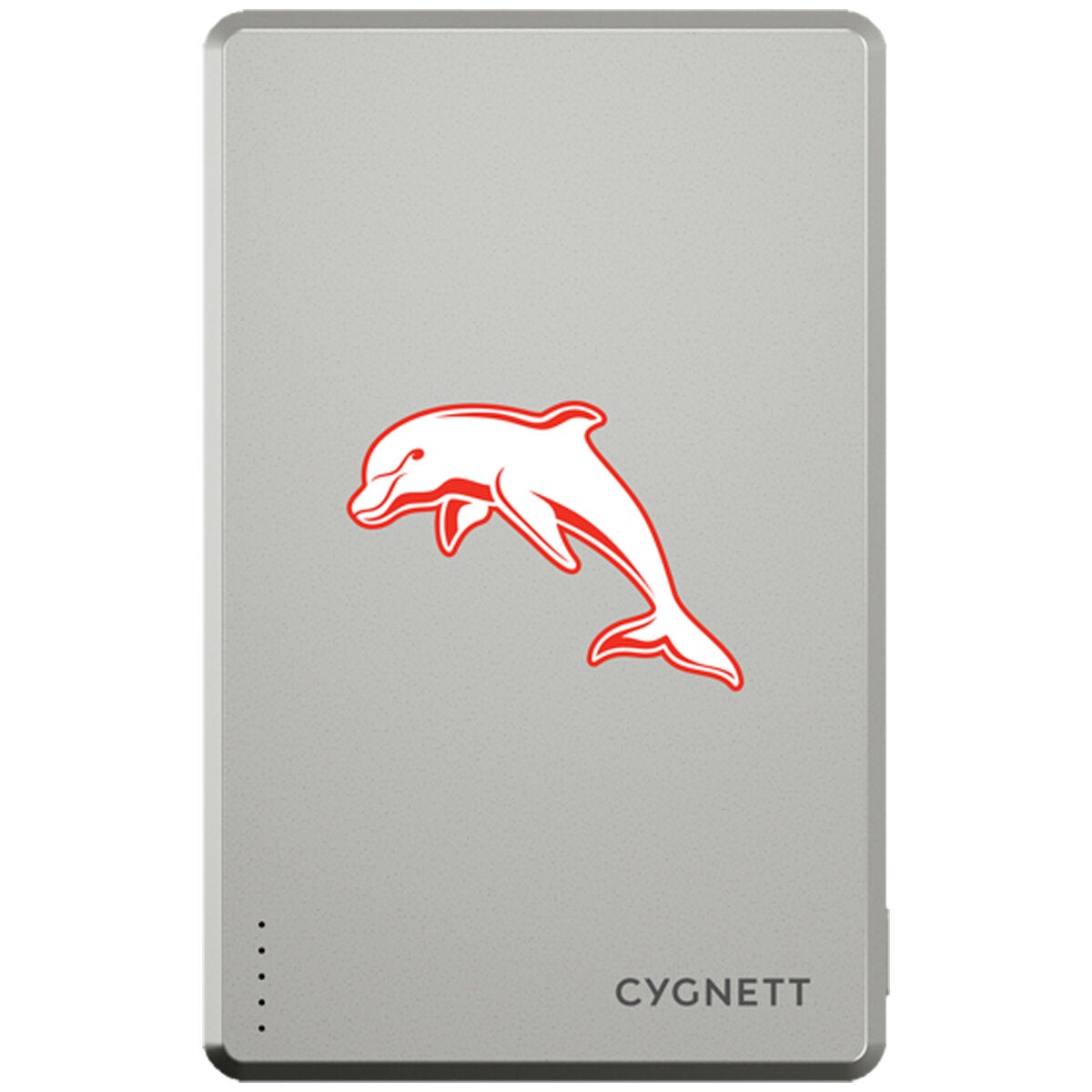 Cygnett NRL 5k Mag Power Bank - Dolphins CY5826PBCHE Cygnett NRL 5k Mag Power Bank - Dolphins CY5826PBCHE