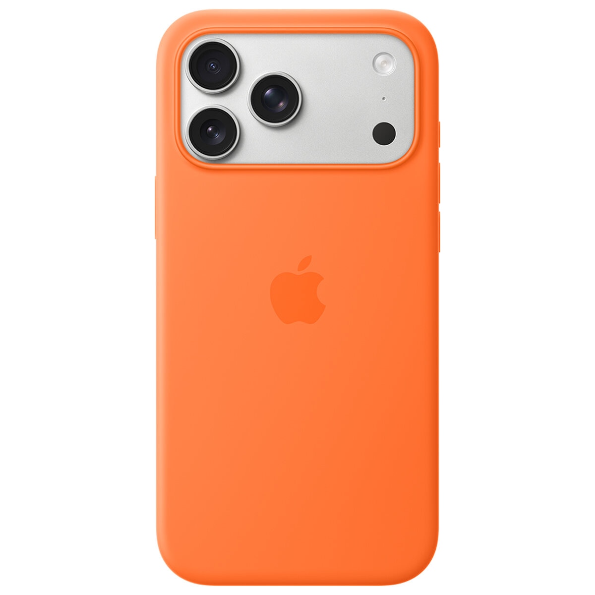 iPhone 17 Pro Max Silicone Case with MagSafe Orange