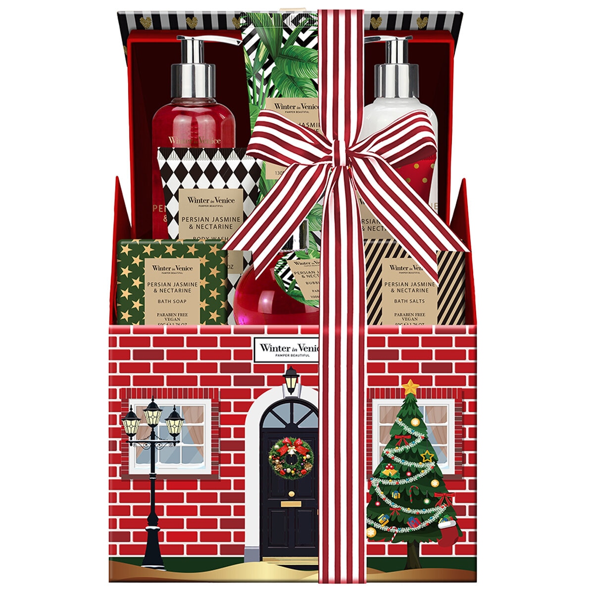 Holiday House Bath And Body Gift Set 8 Pieces
