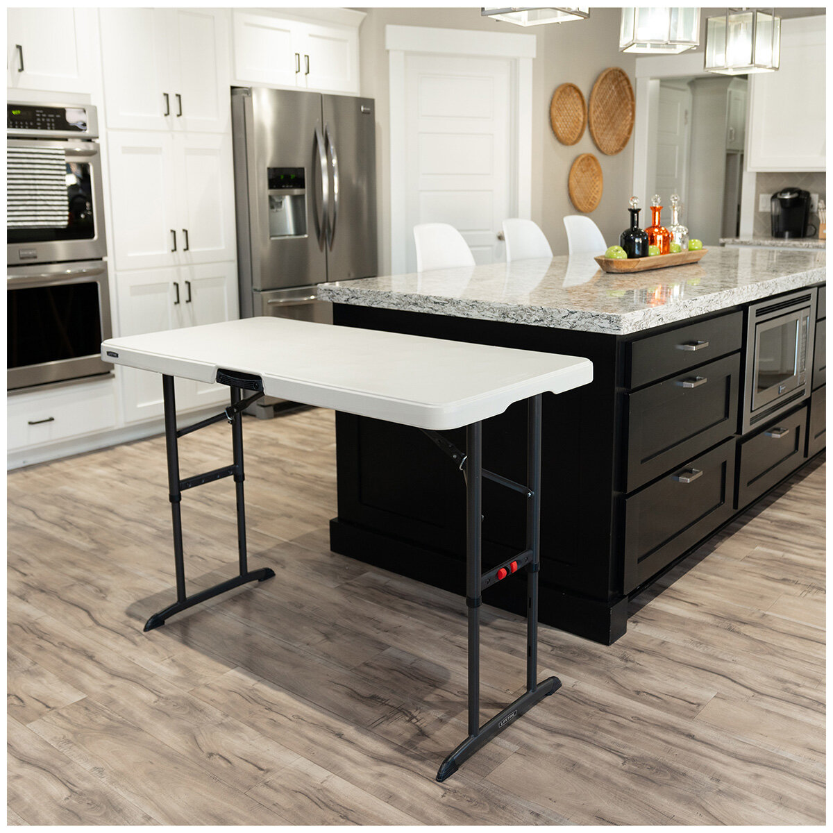 Lifetime Adjustable Height Folding Table