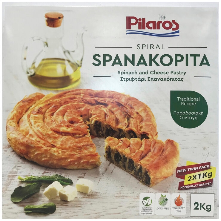 Spiral Spanakopita 2kg Spiral Spanakopita 2kg