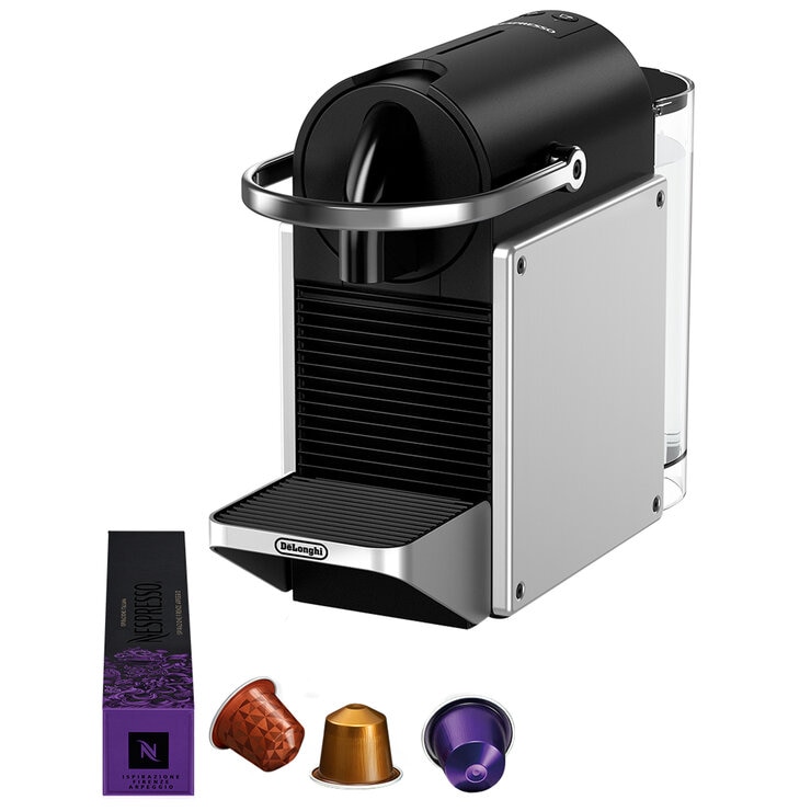 De'Longhi Nespresso Original Pixie Capsule Coffee Machine with Aeroccino3 EN127.SAE