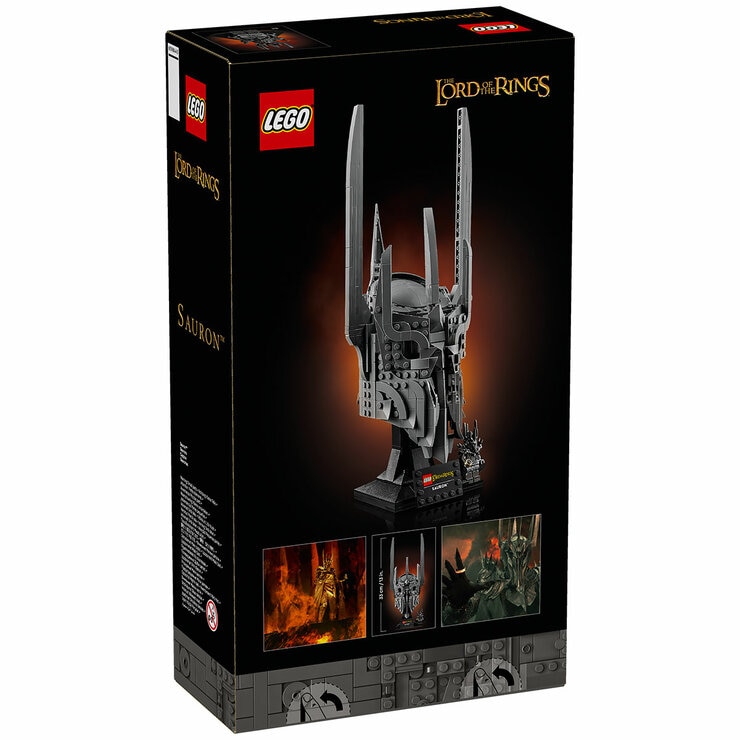 LEGO Icons The Lord of the Rings Sauron’s Helmet 11373