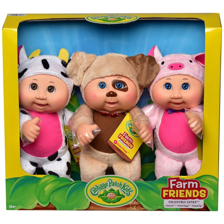 Cabbage Patch Kids Collectible Cuties 3pk Cabbage Patch Kids Collectible Cuties 3pk