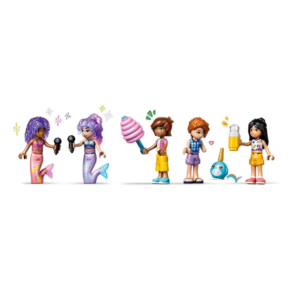 LEGO Friends Mermaid Roller Coaster Ride Building Set 42703