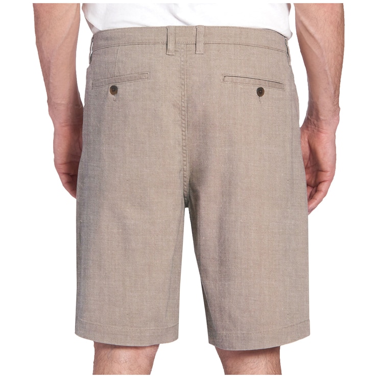 Jachs Men's Chambray Stretch Shorts Khaki | Costco Australia
