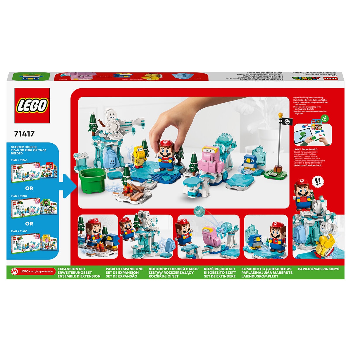 LEGO Super Mario Fliprus Snow Adventure Expansion Set 71420
