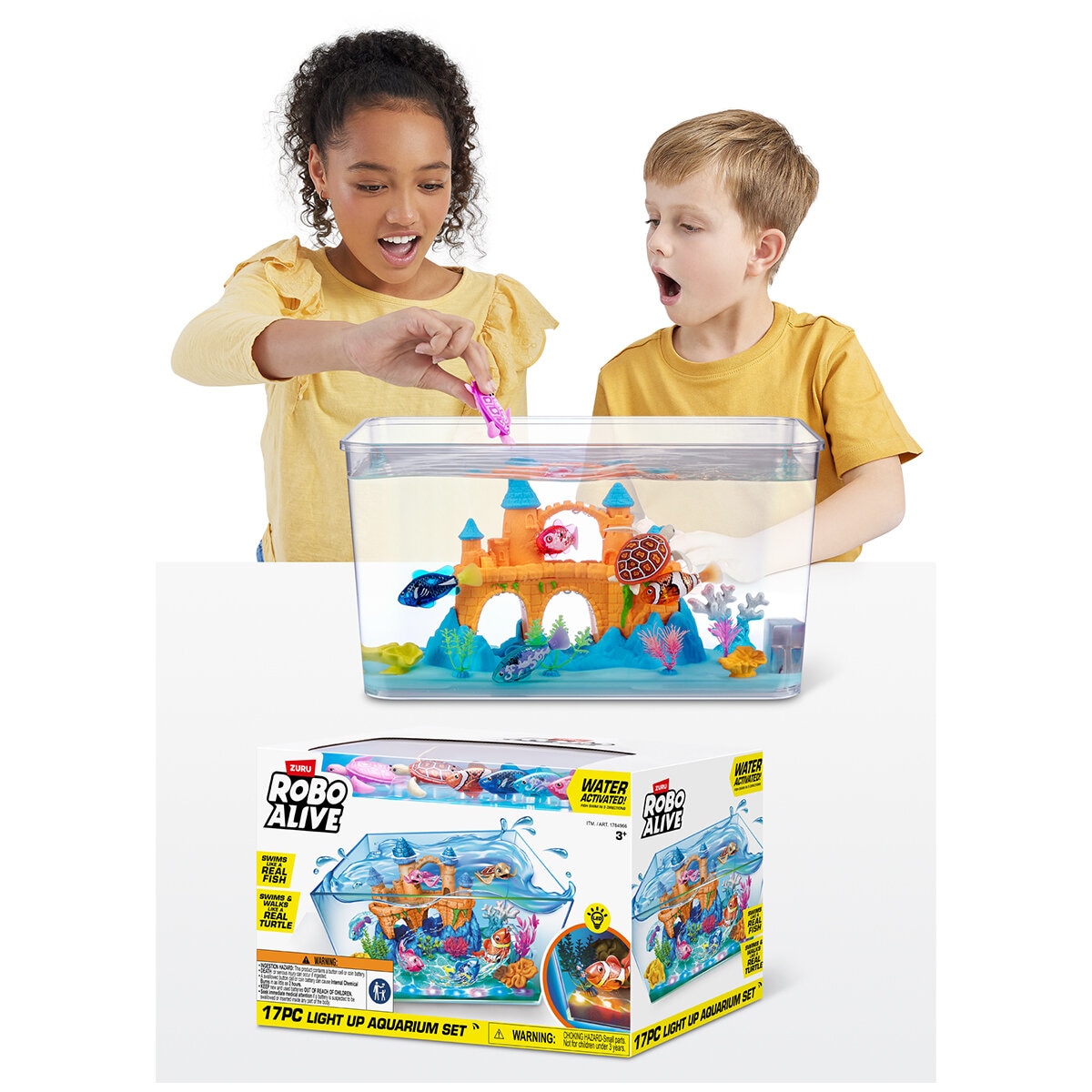ZURU Robo Alive Light Up Aquarium