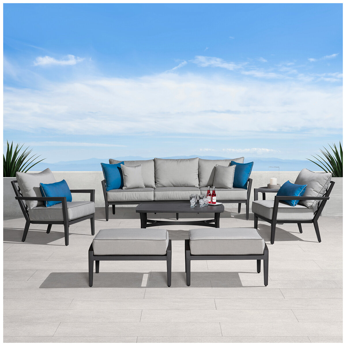 Venetia 7 Piece Outdoor Seating Set