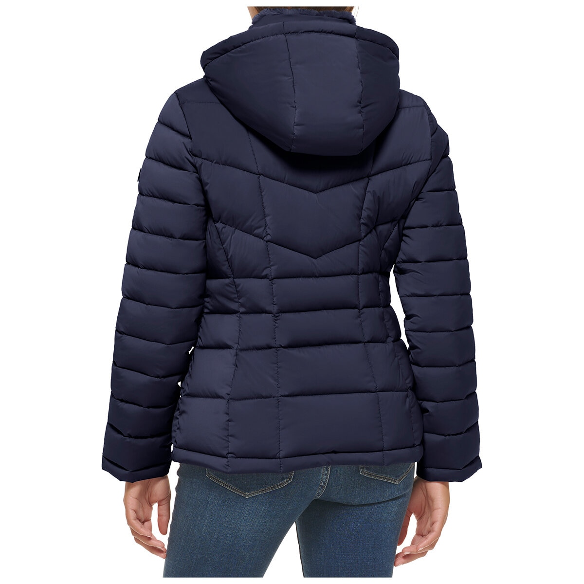 Calvin Klein Women's Puffer Jacket Classic Blue