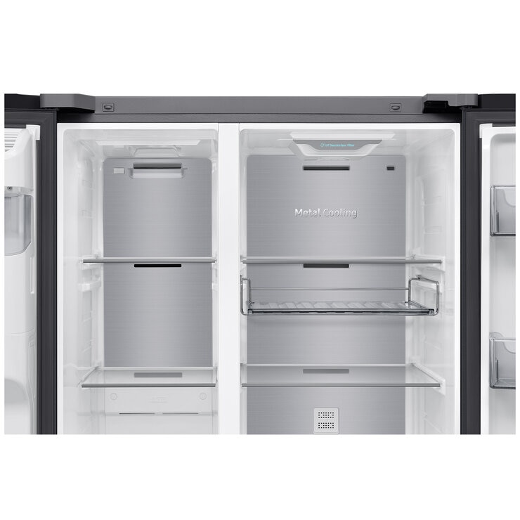 Samsung 615L Family Side-By-Side Refrigerator Black SRS6800BFH