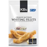 KB’s Crunchy Battered Whiting Fillets 1.5kg