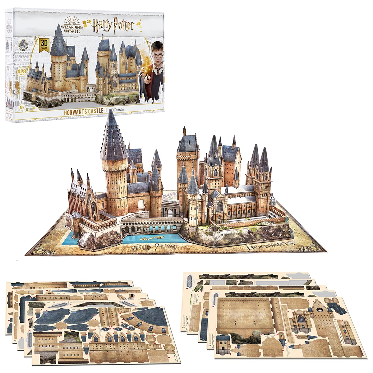 University Games Harry Potter Wizarding World Hogwarts Castle 3D Jigsaw
