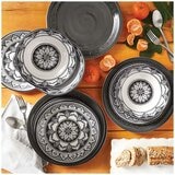 Pandex Melamine Dinnerware 12 Piece Set