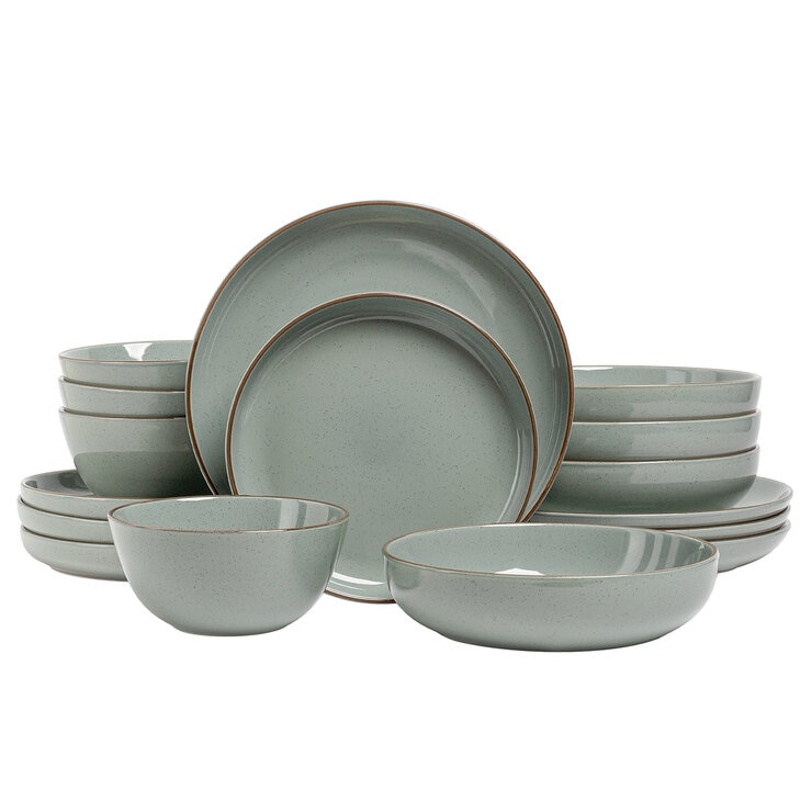 over&back Options Dinnerware 16 Piece Set