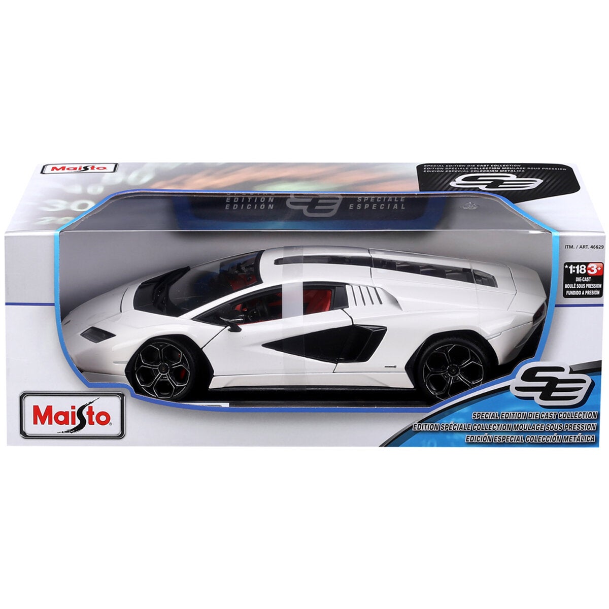 Maisto 1:18 Die Cast Cars Se 2022 Lamborghini Countach Lpi 800-4 Maisto 1:18 Die Cast Cars Se 2022 Lamborghini Countach Lpi 800-4