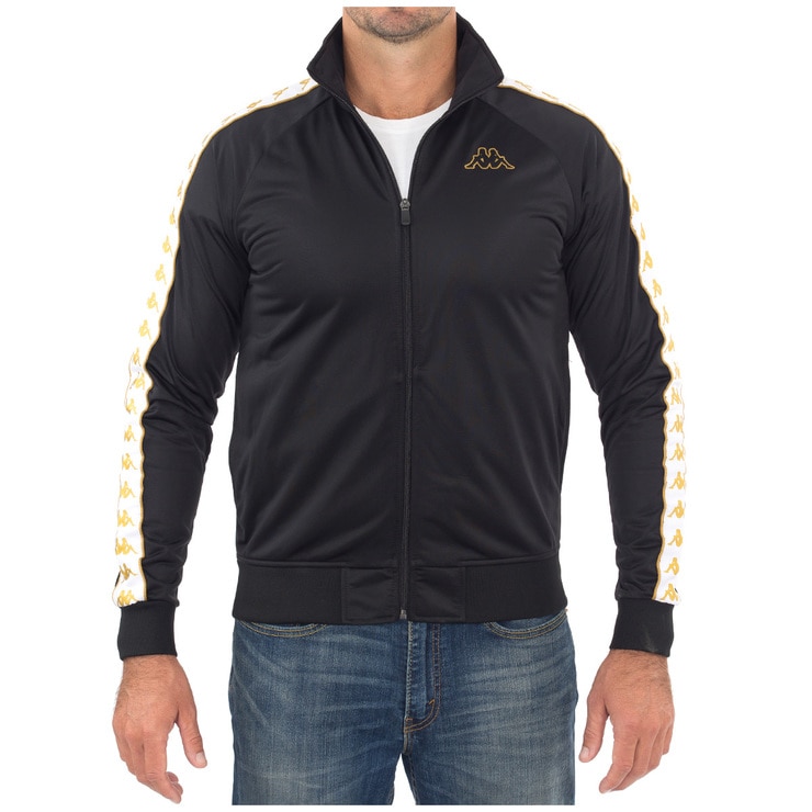 Kappa Jacket - Black White Gold
