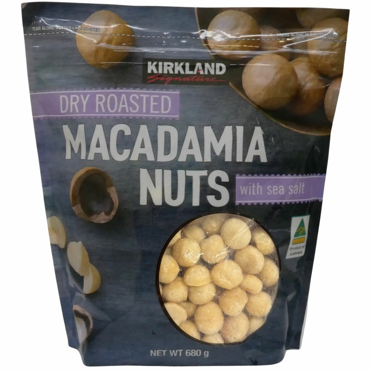 Kirkland Signature Dry Roasted Macadamia 680g