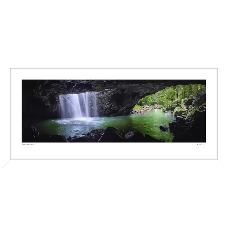 Ken Duncan 50 Inch Natural Bridge, Qld Framed Print