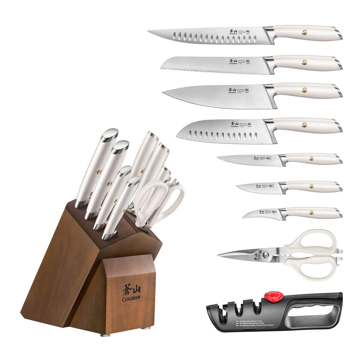 Cangshan L Series Knife Block Set 10 Piece