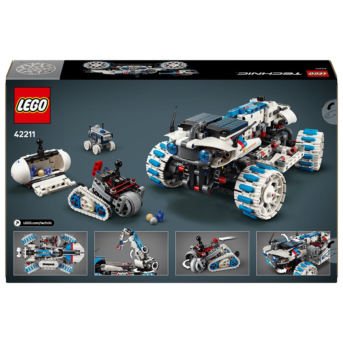 LEGO Technic Lunar Outpost Moon Rover Space Vehicle 42211