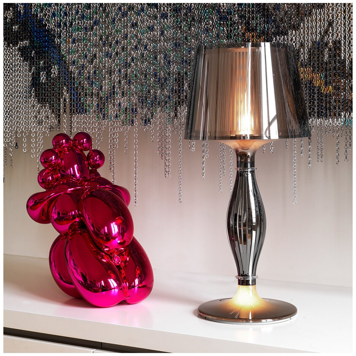 Slamp Liza Table Lamp Pewter