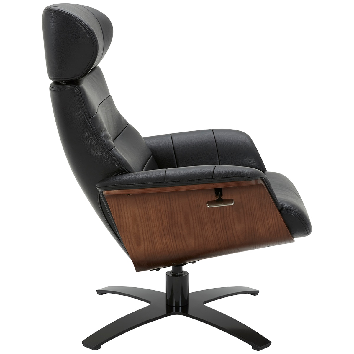 GilmanCreek Leather Karma Chair with Ottoman Costco Australia