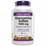 Webber Naturals Glucosamine Sulfate 1500mg 180 Tablets