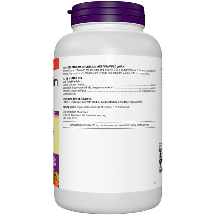 ber Naturals Calcium, Magnesium & Vitamin D 250 Tabs Costco Australia