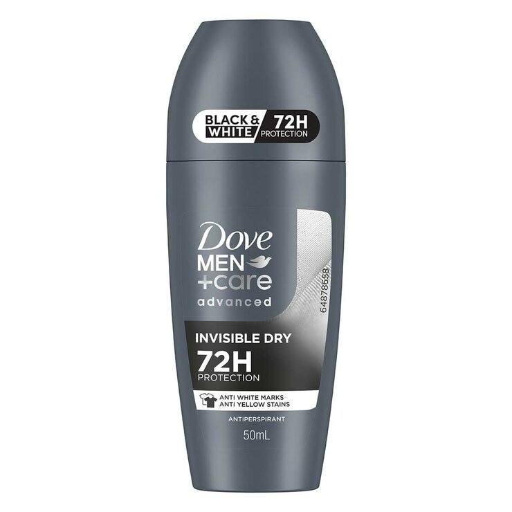Dove Men Women Advanced Care Roll On Antiperspirant 6x50 ml