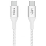 Belkin BoostCharge USB-C to USB-C Cable 2M White CAB015BT2MWH