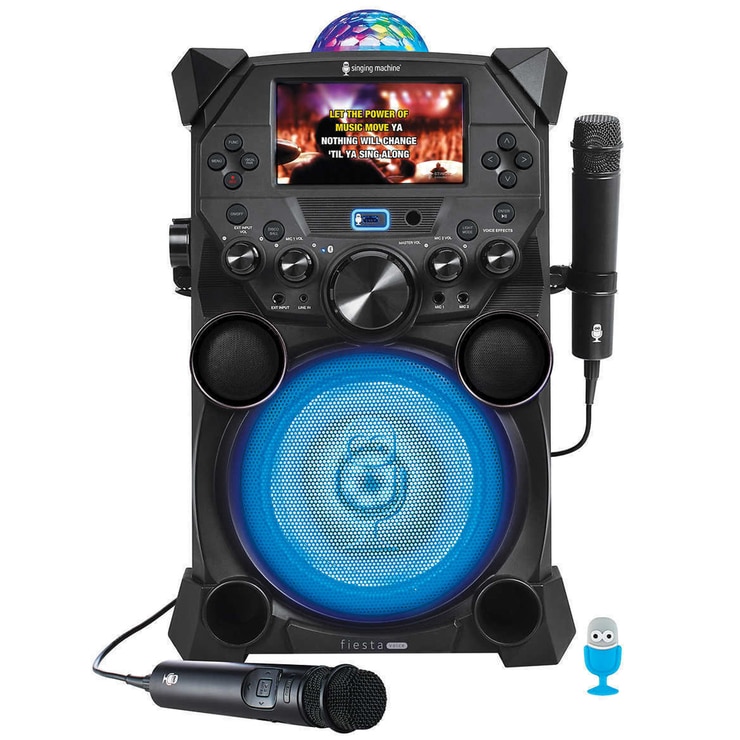 Singing Machine Fiesta Voice Portable Karaoke System Costco Australia