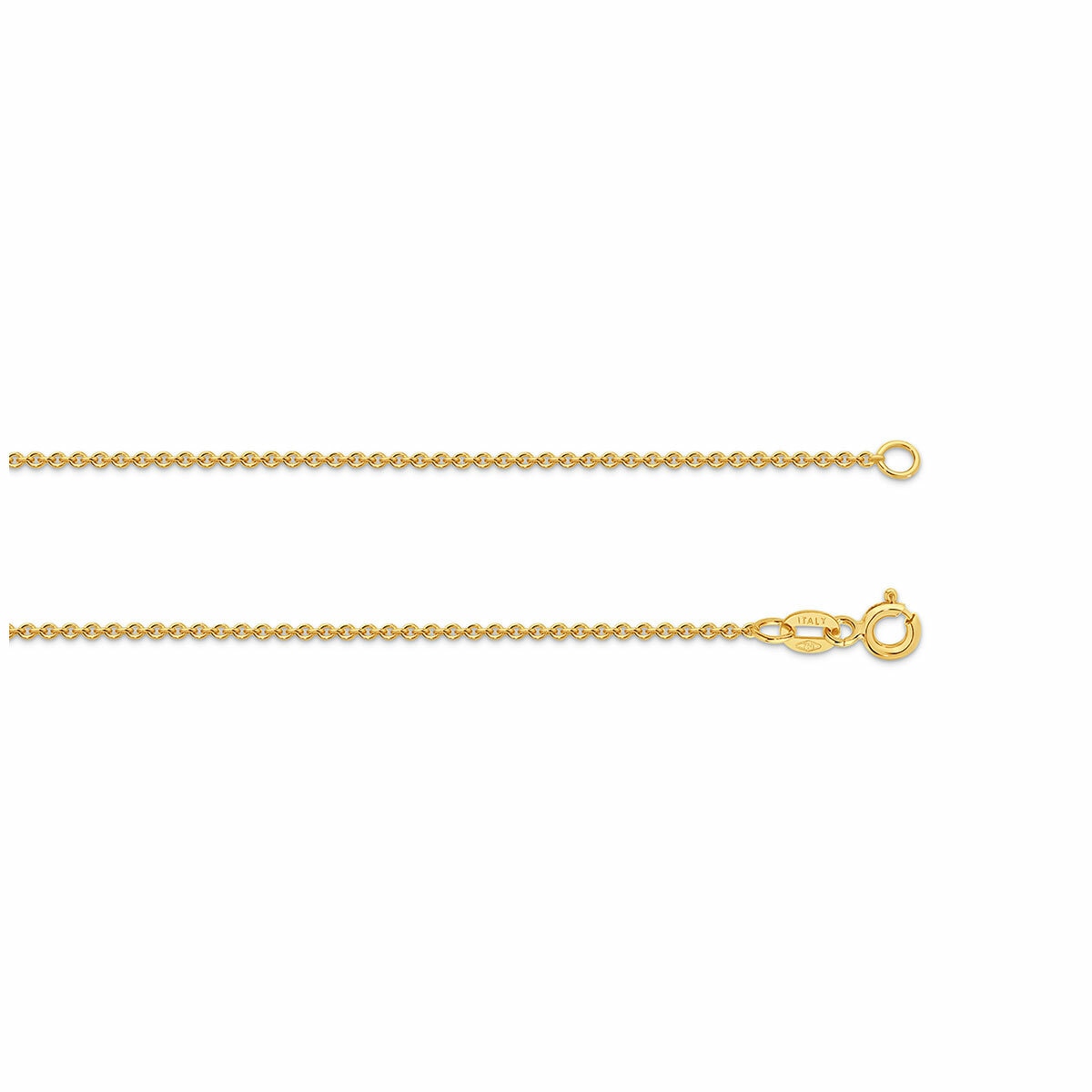 18KT Yellow Gold Cable Chain