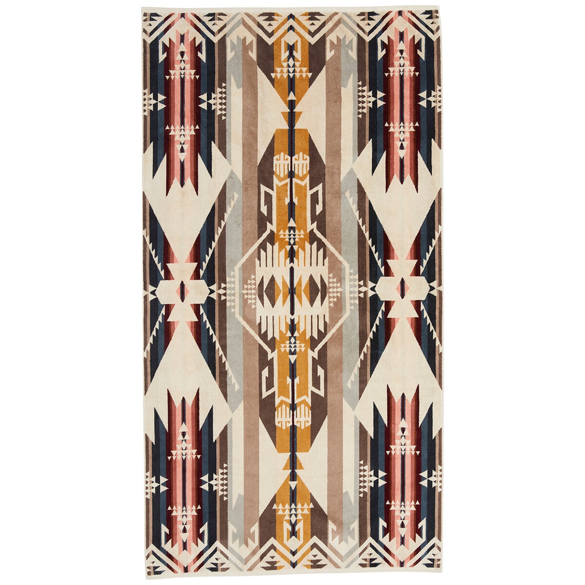 Pendleton Jacquard Bath Towel White