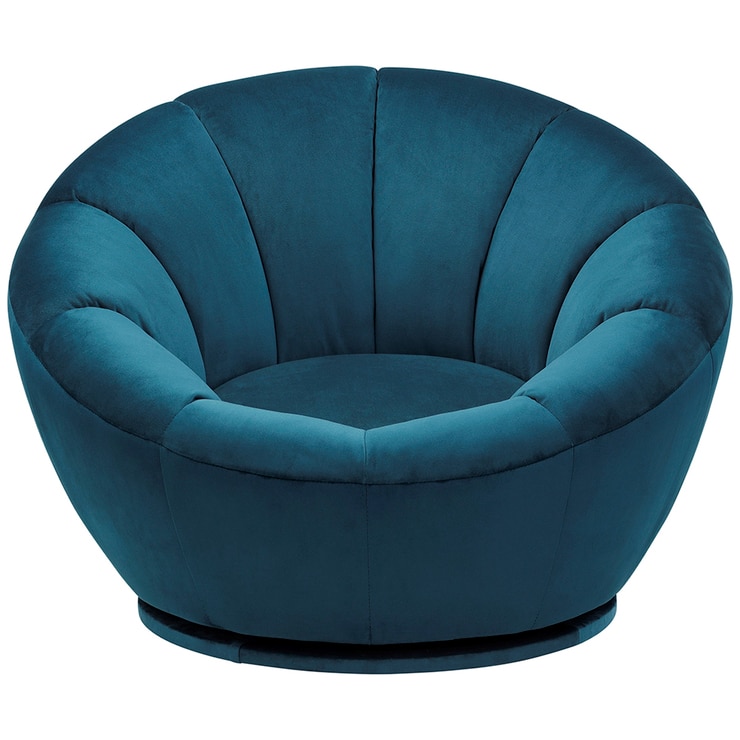 Living Style Swivel Chair Teal Costco Australia