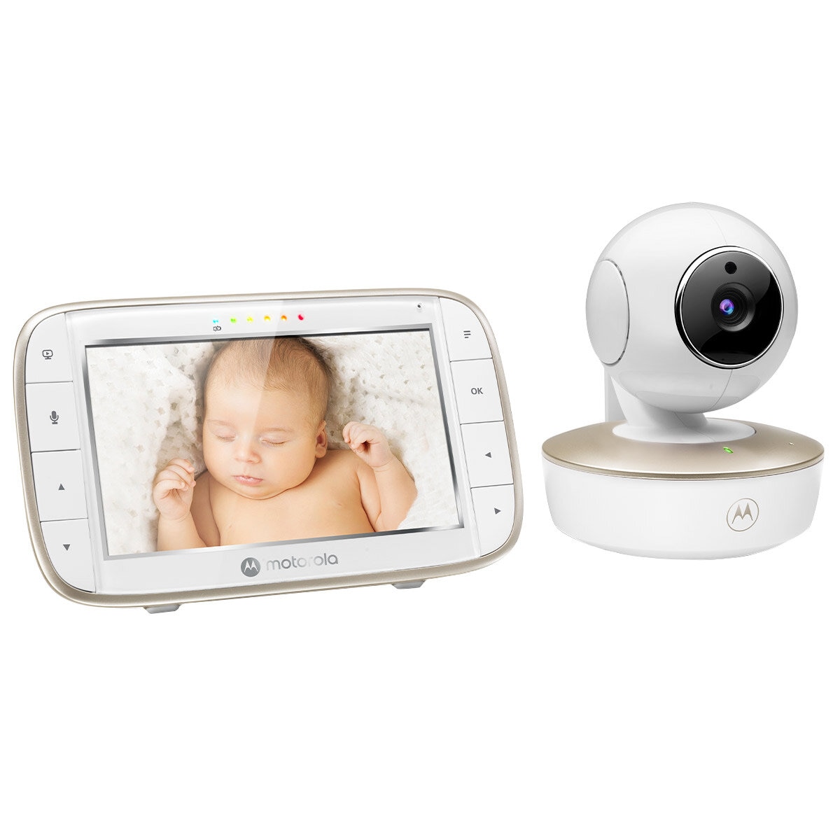 Motorola VM855 Connect 5-inch Portable Wi-Fi Video Audio Baby Monitor