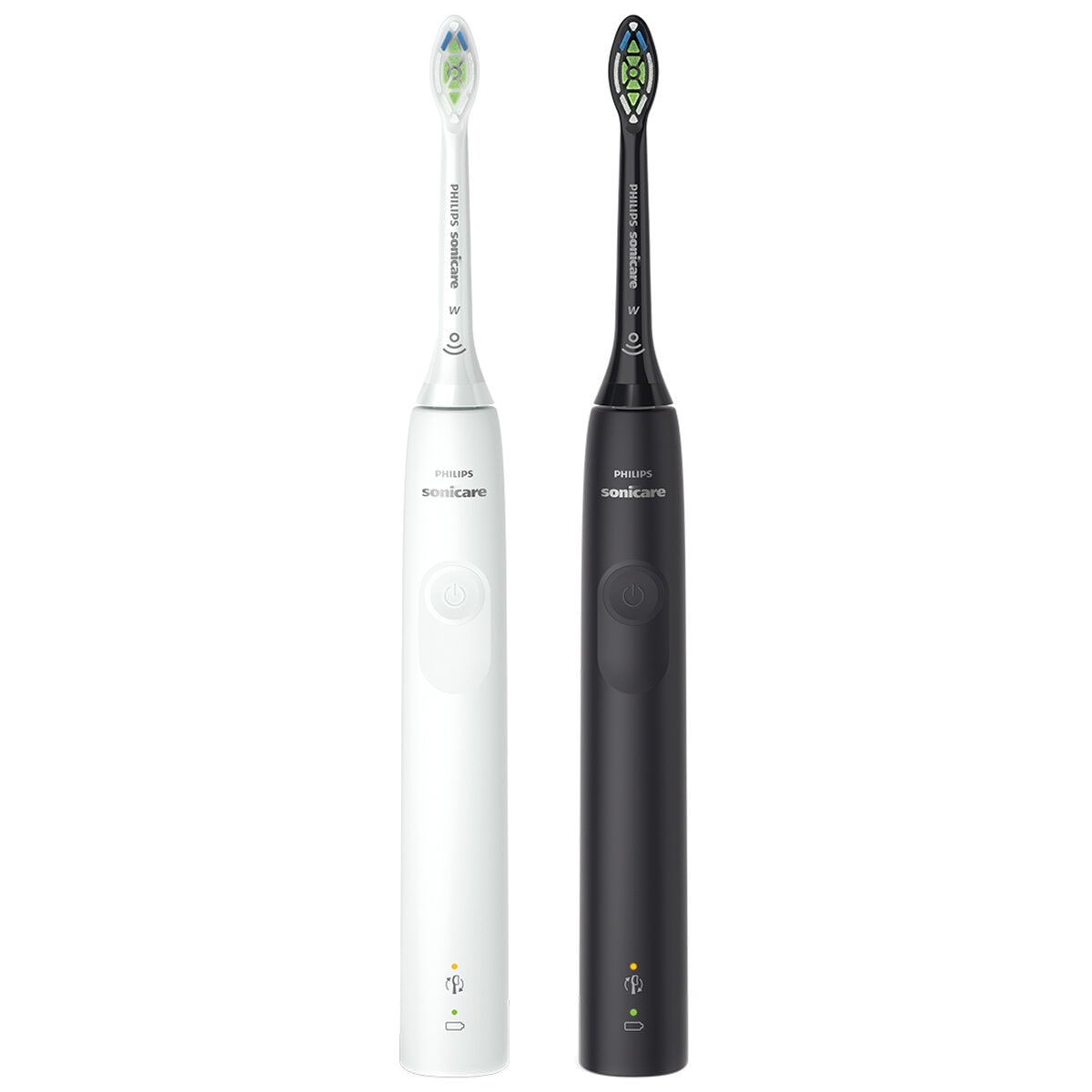 Philips Sonicare 3100 Range Black and White Bundle Pack Toothbrush HX3676/34