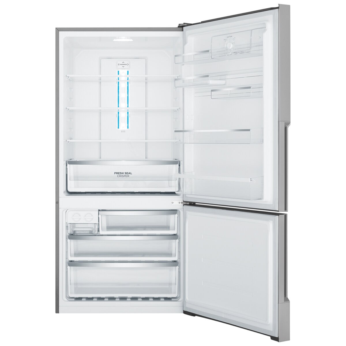 Westinghous 496L Bottom Mount Fridge Stainless