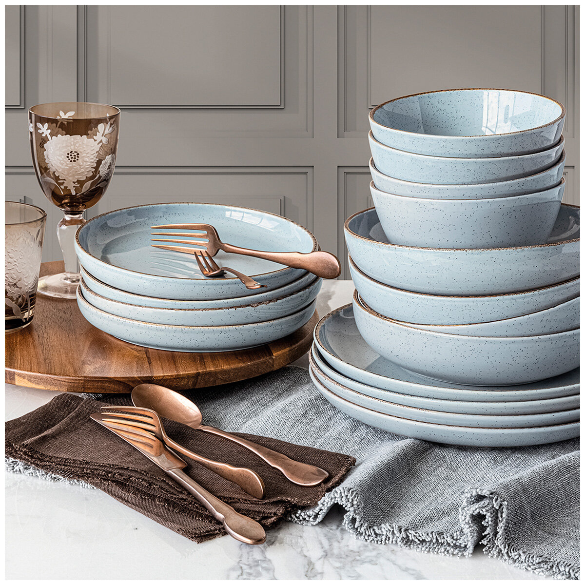 Overandback Options Dinner Set 16 Piece
