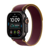 Apple Watch Ultra 4 GPS + Cellular 49mm Black Titanium Case with Burgundy Trail Loop Apple Watch Ultra 4 GPS + Cellular 49mm Black Titanium Case with Burgundy Trail Loop