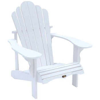 Leisure Line Adirondack Chair White