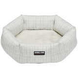 Kirkland Signature Hexagon Cuddler Pet Bed White Blue
