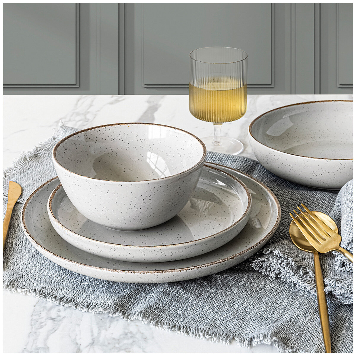 Overandback Options Dinner Set 16 Piece