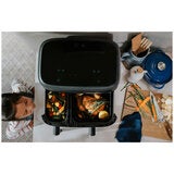 Philips 3000 Series 9L Dual Basket Air Fryer XXL Black NA352/00