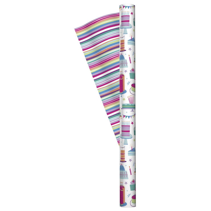 Ks Spring Reversible Trio Gift Wrap Ks Spring Reversible Trio Gift Wrap