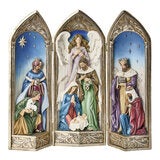 40.6cm Nativity Scene Tri-Fold