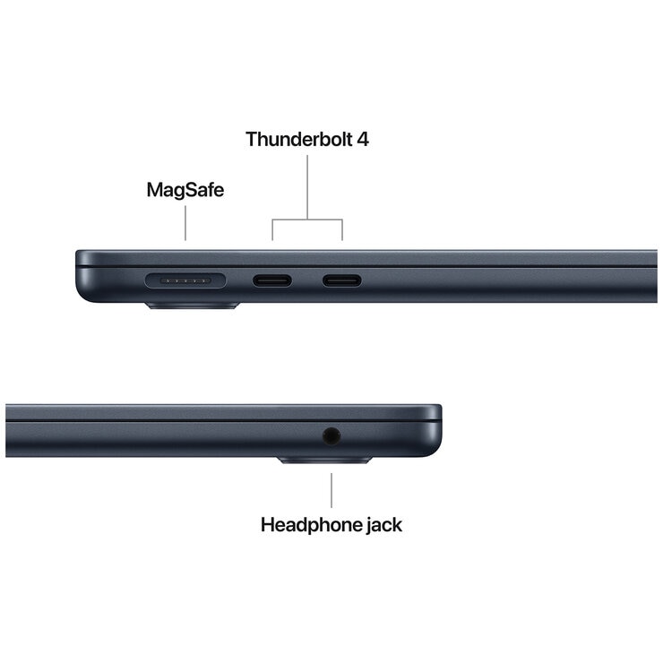 MacBook Air 13 Inch Apple M4 Chip Midnight